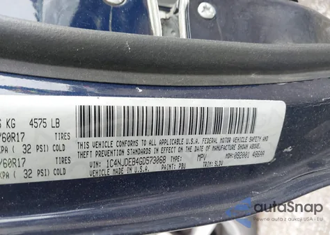 2016 Jeep Compass High Altitude Edition z USA, uszkodzony, nr VIN 1C4NJDEB4GD573068